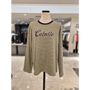 [비지트인뉴욕] 넥배색 스트라이프 티셔츠 (VC3LT70)