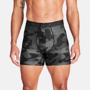 언더아머팬티 DQC 1387415-001 UA 퍼포먼스 Tech 프린티드 남성 6인치 Boxerjock 3P