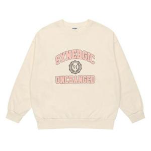 에꼴리에 세이브존03 칼라 빅레터 맨투맨티 24C1457-CR