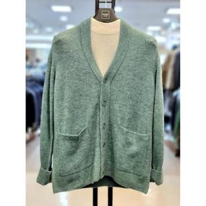 바쏘옴므 세이브존03 바쏘옴므 24FW 보카시 브이넥 니트 가디건 WSAGY3WA66AA