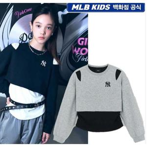 STREET BASIC 여아 레이어드 맨투맨(7FMTB2554)