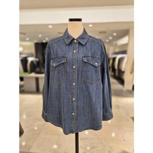 [비지트인뉴욕] 앞포켓 데님 셔츠 (VC3LS25)