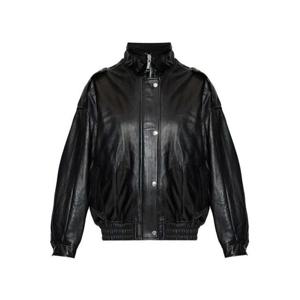 마이클 코어스 가죽 자켓 MF520IXFAF001 Black