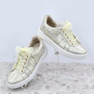 [탠디]샤인 위빙 스니커즈 X2HF50ZF12 GOLD 6SD JJ