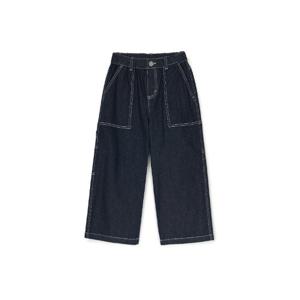 M MLB키즈바지 NQK 7ADPB0551-50NYS 데님라이크 8부 팬츠 뉴욕양키스