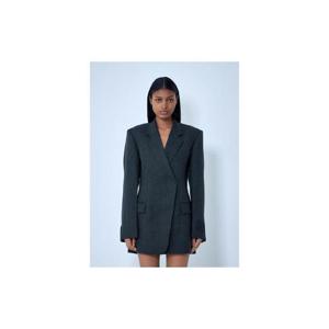 25 FW 알렉산더왕 여성 맞춤형 울 블레이저 드레스 awg0263010cha