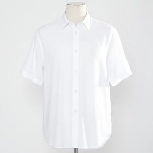 J.LINDEBERG REG SS LIGHT TENCEL SHIRT (FMST10657-0000) (남성 레귤러 숏슬리브 라이트 텐셀 셔츠)