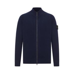 스톤아일랜드 5100044 지퍼 넥 울 가디건 K2S155100044S00B4