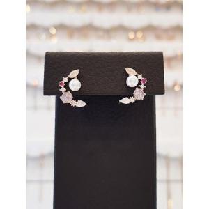 볼라레 세이브존01 별무리 큐빅 볼드 은침 이어링 spe801