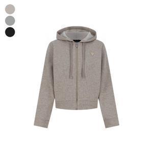 [게스/본사] 여성 라운지 풀집업 후드 RP3K04C1