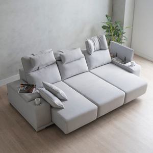 루엔 4인 모션쇼파 전동 슬라이딩 리클라이너 기본형