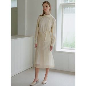 (올리브데올리브)OW4AS7520 시스루 레이어드 스커트