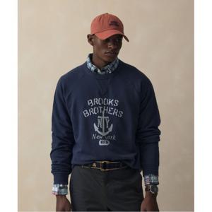 [브룩스브라더스] BB 레터링 스웨트셔츠 (네이비) (BBNPMB101AQFS)
