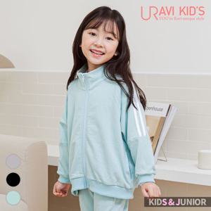 [유라비]키즈&주니어 아동복 남아 여아 유아동 공용 자켓 트레이닝 조이라인 하이넥 집업_AJ900