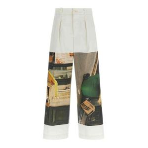 이세이 미야케 스트레이트 팬츠 IM58FF02802 White