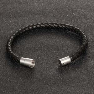 심플 가죽 남성 팔찌OC