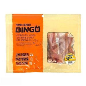 강아지육포 애견간식 빙고 완피 사사미 400g 10팩 1타