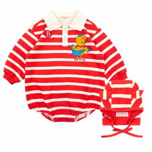 [베베드피노]와이키 베이비 스트라이프 바디수트 세트BP51ST175