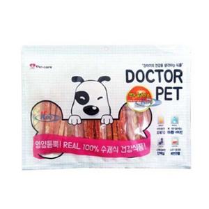 애견껌 애견간식 닥터펫 연어 슬라이스 300g 1팩