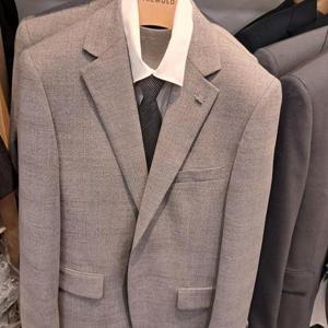 트레몰로 HC09 울혼방 체크수트자켓 GA5S1241