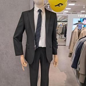 트레몰로 HC09 블랙 솔리드 수트자켓 GA5SC531