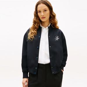 [타미힐피거(여성)]울 바시티 봄버 재킷 T22G0WJC001WT1