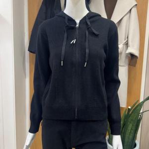 클리지 DP01 아크릴 후드 집업 니트 CQ2WKC04