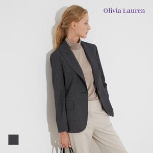 [올리비아로렌]자수 포인트 자켓_VOCFU3S2336