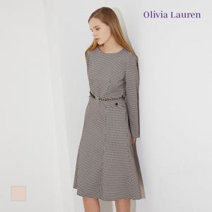 [올리비아로렌]체크 머메이드 원피스_VOCOA3S1331
