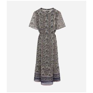 [써스데이아일랜드]프릴 포인트 보더믹스 원피스 T256MOP159W