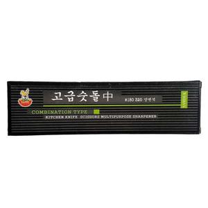 삼덕 고급숫돌(중) 양면숫돌 180번 320번 칼갈이 연마
