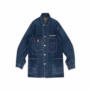 휴먼메이드 데님 커버롤 퓨처 자켓 인디고 남성 HM28JK002