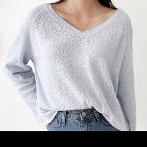 티셔츠 신축성좋은 여름긴팔니트DJJ1035 니트