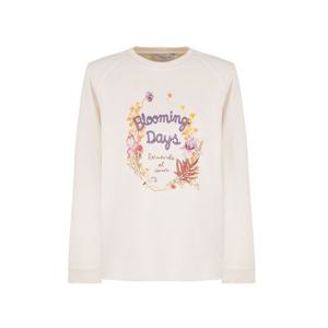 [크로커다일레이디]MARIO크로커다일레이디 루즈한 원포인트 크로커다일레이디N 맨투맨 티셔츠 CLESTS105