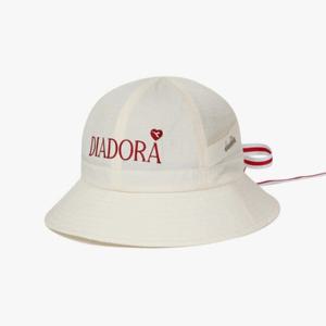 디아도라모자 AQS D5243LCP71IVS 리본 버킷햇 IVORY