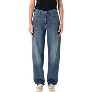 칼하트 WIP 데님 팬츠 I035881 014L BLUE DARK USED WASH