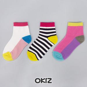 [I0284] 피코니모 양말세트 [3족 스니 튜브] 유아 아동 언더웨어