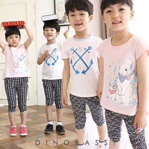 [디노바시] 보드레 아동 패턴 9부 배기5종 택1