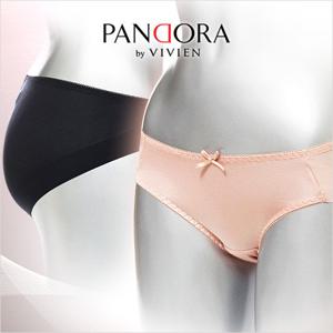 [판도라by남영비비안]심플라인 삼각 헴팬티pt7021p