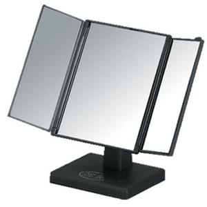 깔끔 심플한 접이식 3면 탁상거울 특대