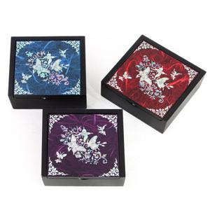 [박씨상방] 나전무광한지 미니반지보석함 나비