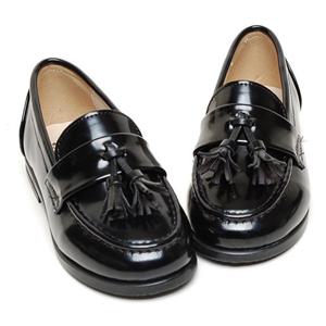 [베베투키즈] 654559 포스티 아동로퍼 연주화  입학식  졸업식  기념식 (블랙)