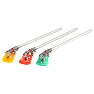 [박씨상방] 고급 사각 뿔비녀+한지박스증정