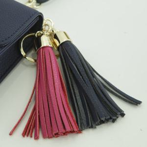 프롬비 엔젤링 소가죽 태슬장식 / 테슬 키링