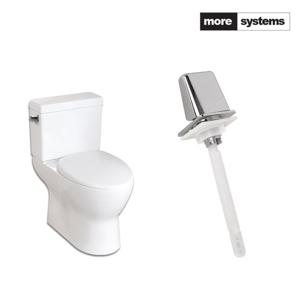 모아시스템즈 양변기 부속품 측면 내림 핸들 자체제작 변기부품