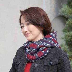 [일본아이디어쇼]멀티스카프 양면 넥워머