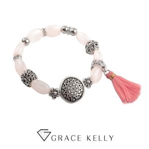 [그레이스켈리]로즈쿼츠 빈티지 팔찌