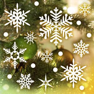 크리스마스 눈꽃 스티커/그겨울의눈꽃이여중형 Ver.2