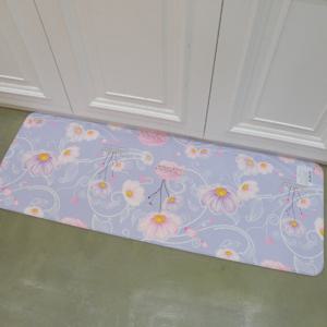 양면 코스모스 씽크매트 소형 PVC 씽크대 부엌 다용도 현관 주방 발매트