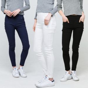 [진스타일] 여성 아이스 면스판 밴딩스키니 시원한촉감